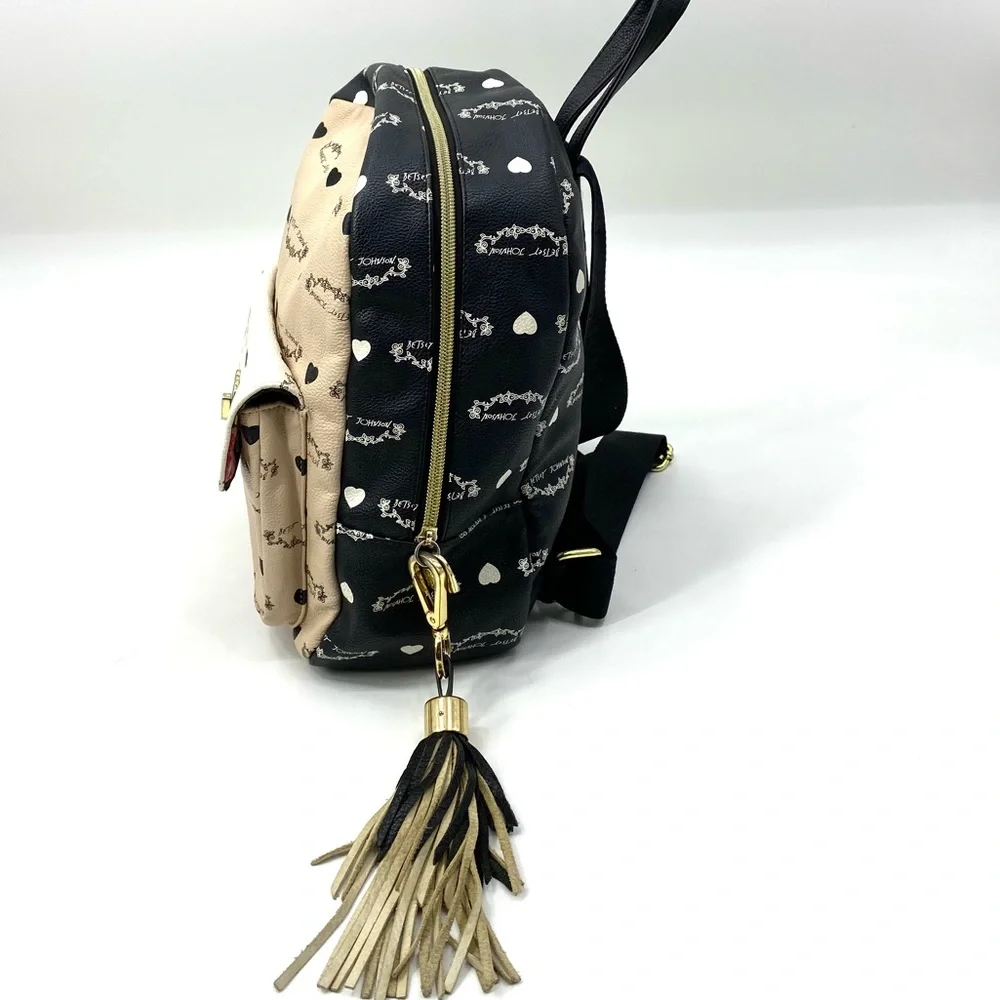 πSALEπ Betsey Johnson Floral Tassel Backpack - Picture 3 of 9